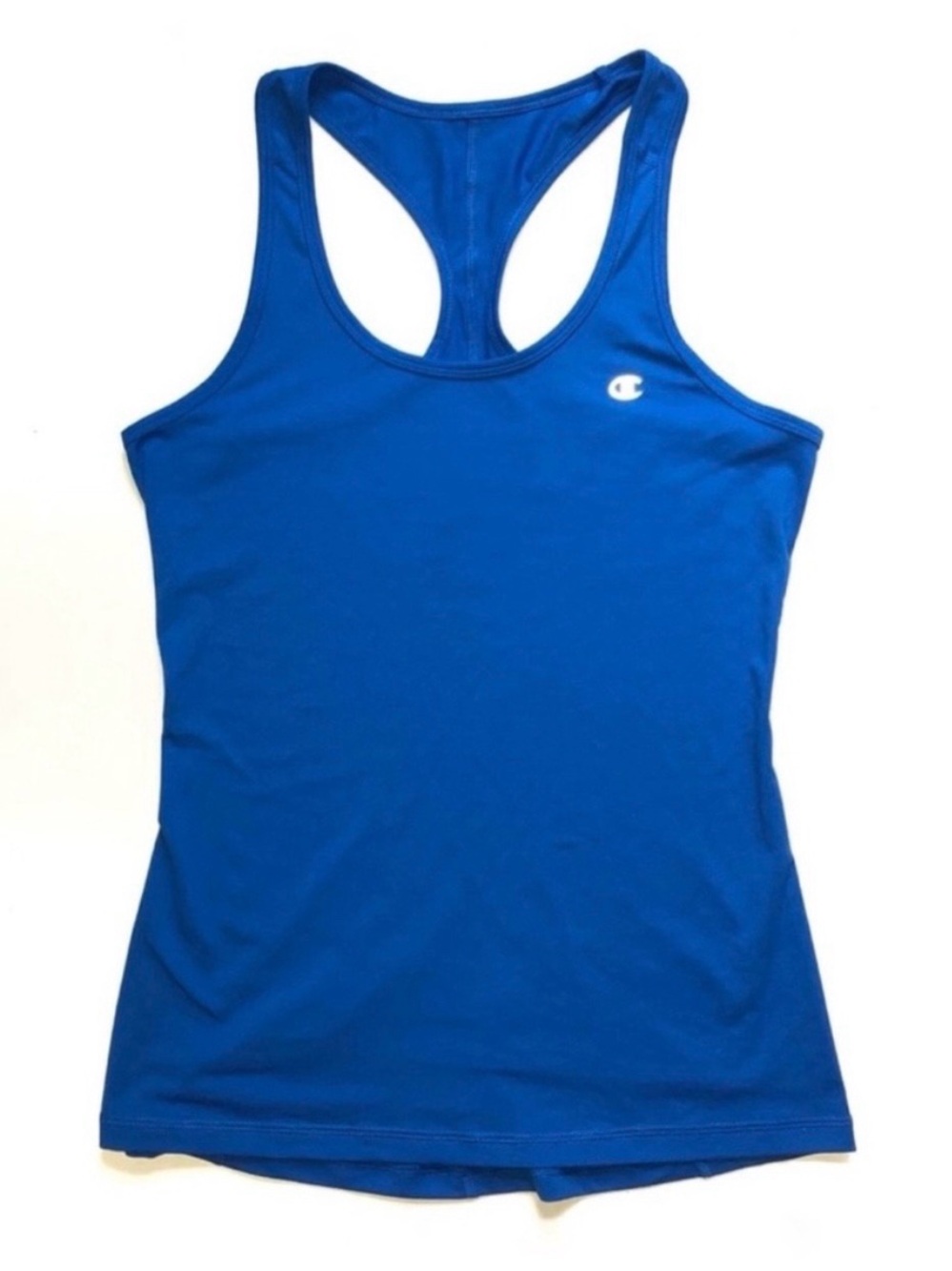 Champion Blue Racerback Tank Top Medium